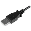 Startech.Com 0.5m Micro USB Charge Cable - Left Angle Micro USB - 24AWG USBAUB50CMLA
